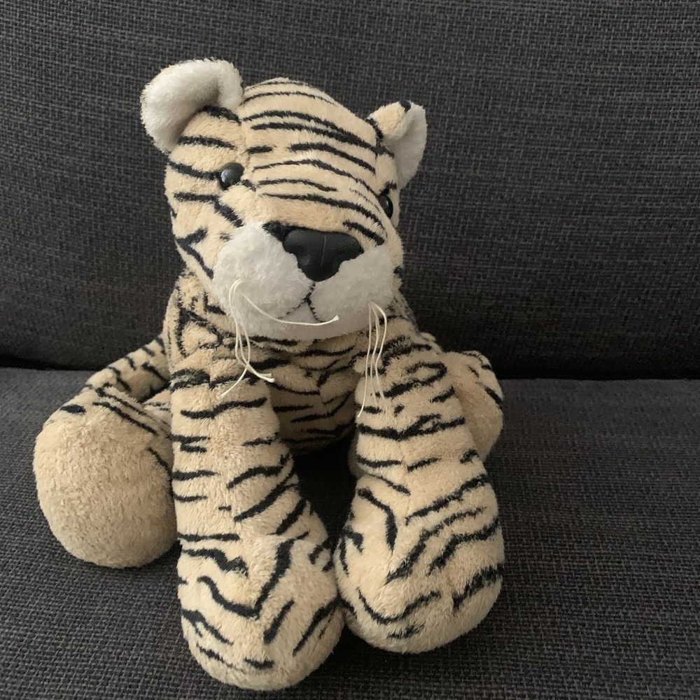 Gund Tygrr Tiger Beanbag Plush‎ Stuffed Animal Soft 60131